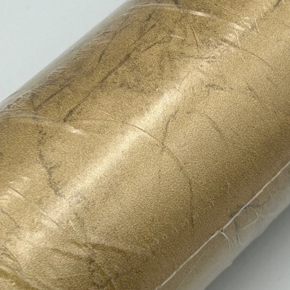 Brewster Gold Textured Wallpaper Roll FD46819 Prepasted Washable 20.5in x 33ft